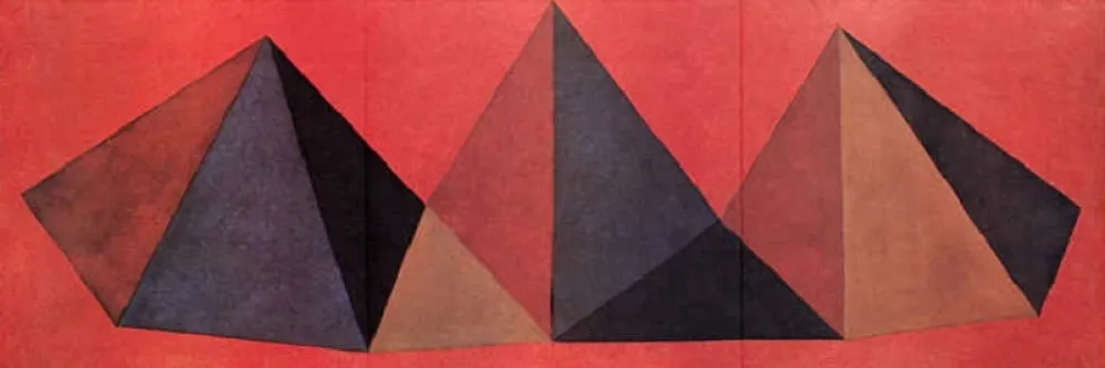 Литография Lewitt - Piramidi IV