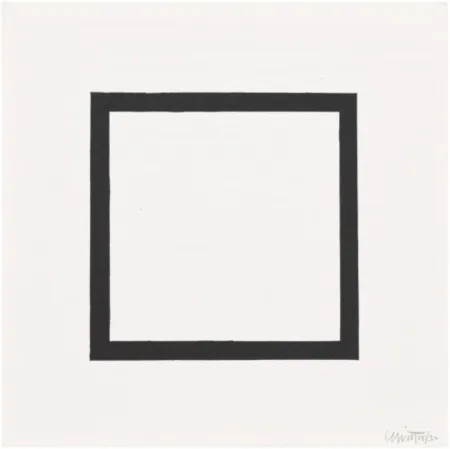 Сериграфия Lewitt - Plate 7 (from Five Geometric Figures in Five Colors)