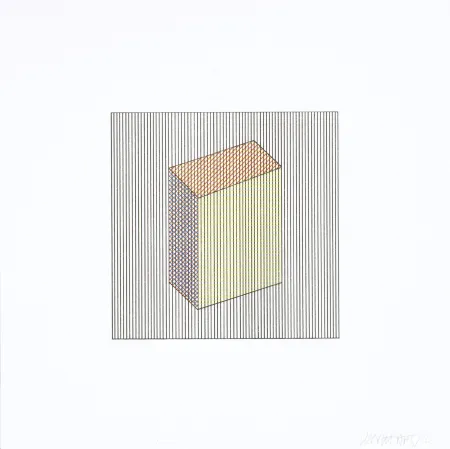 Сериграфия Lewitt - Twelve Forms Derived From a Cube 17