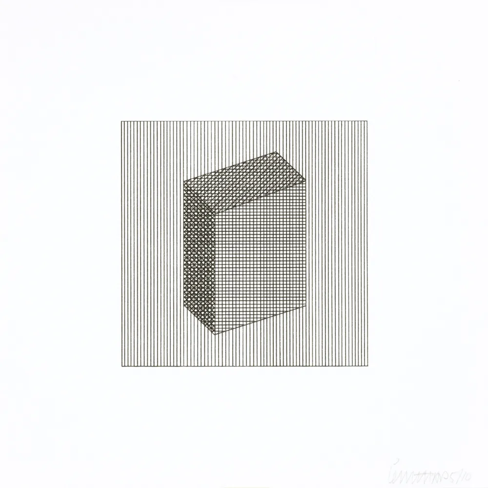 Сериграфия Lewitt - Twelve Forms Derived From a Cube 18