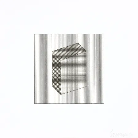 Сериграфия Lewitt - Twelve Forms Derived From a Cube 18