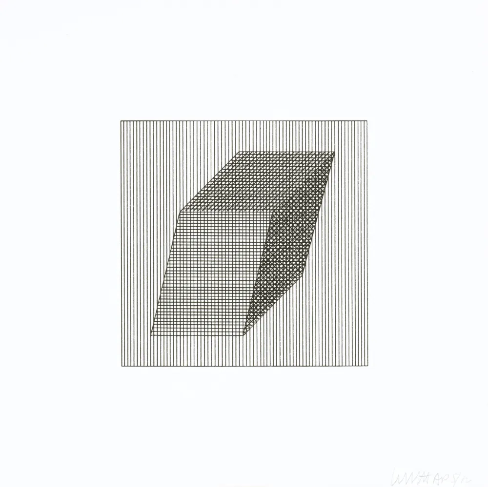 Сериграфия Lewitt - Twelve Forms Derived From a Cube 20