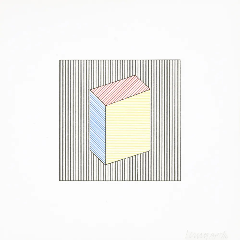 Сериграфия Lewitt - Twelve Forms Derived From a Cube 21