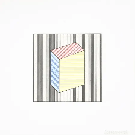 Сериграфия Lewitt - Twelve Forms Derived From a Cube 21