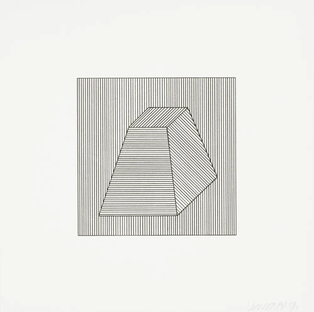 Сериграфия Lewitt - Twelve Forms Derived From a Cube 26