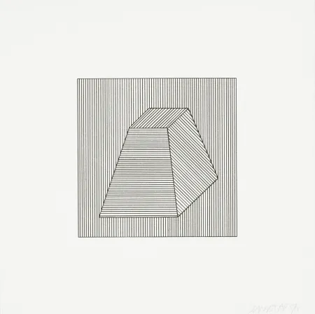 Сериграфия Lewitt - Twelve Forms Derived From a Cube 26