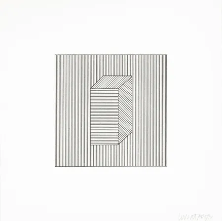 Сериграфия Lewitt - Twelve Forms Derived From a Cube 28