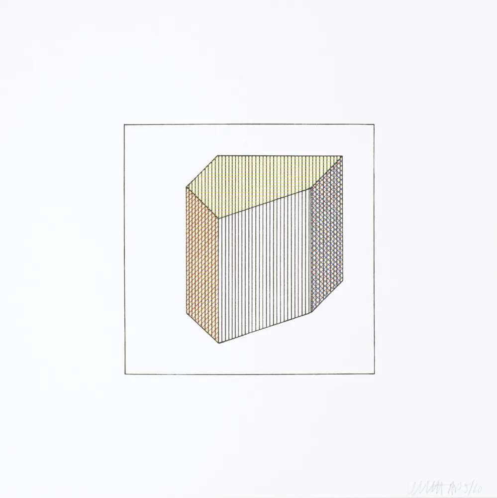 Сериграфия Lewitt - Twelve Forms Derived From a Cube 31