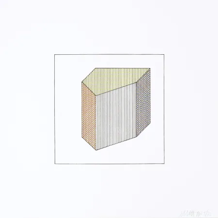 Сериграфия Lewitt - Twelve Forms Derived From a Cube 31