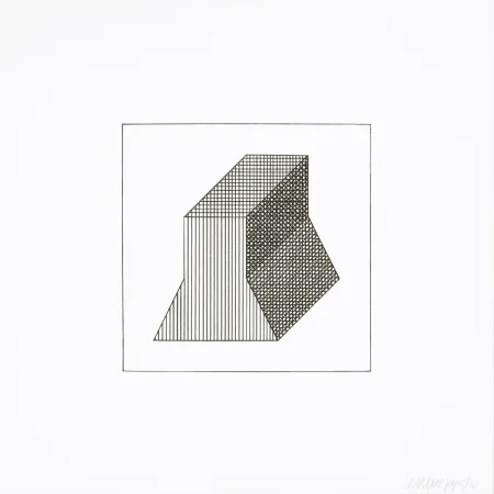 Сериграфия Lewitt - Twelve Forms Derived From a Cube 34