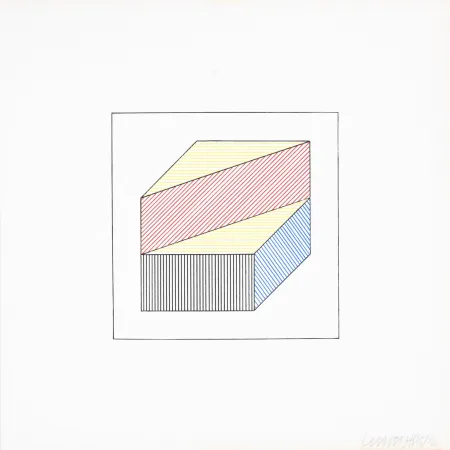 Сериграфия Lewitt - Twelve Forms Derived From a Cube 35