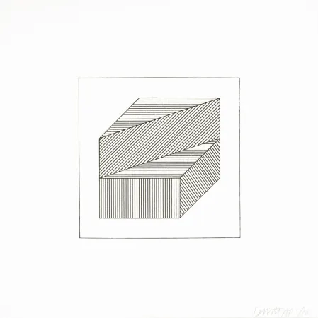 Сериграфия Lewitt - Twelve Forms Derived From a Cube 36