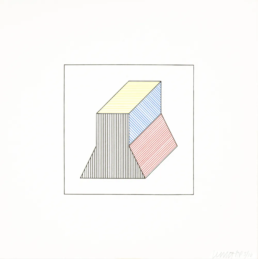 Сериграфия Lewitt - Twelve Forms Derived From a Cube 37