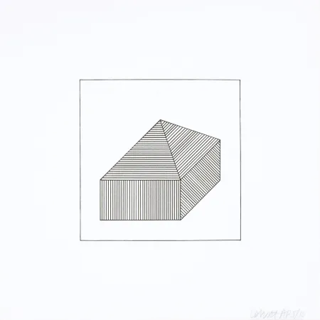 Сериграфия Lewitt - Twelve Forms Derived From a Cube 42