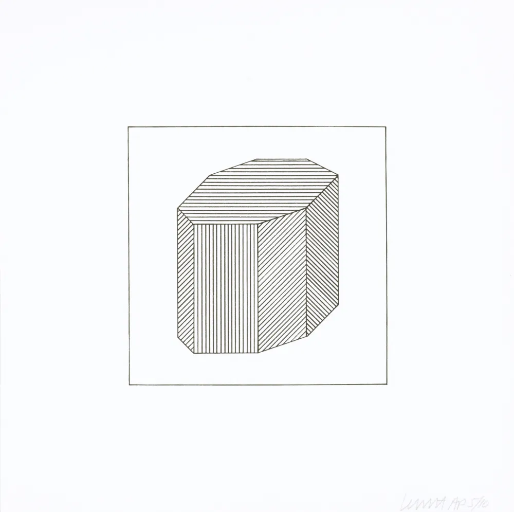 Сериграфия Lewitt - Twelve Forms Derived From a Cube 44