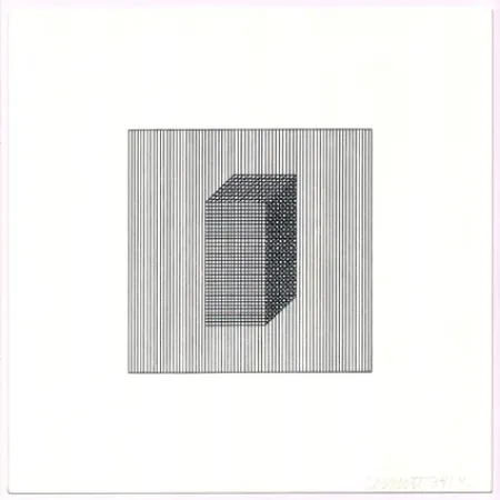 Сериграфия Lewitt - Twelve Forms Derived from a Cube (Set of 48) (3)