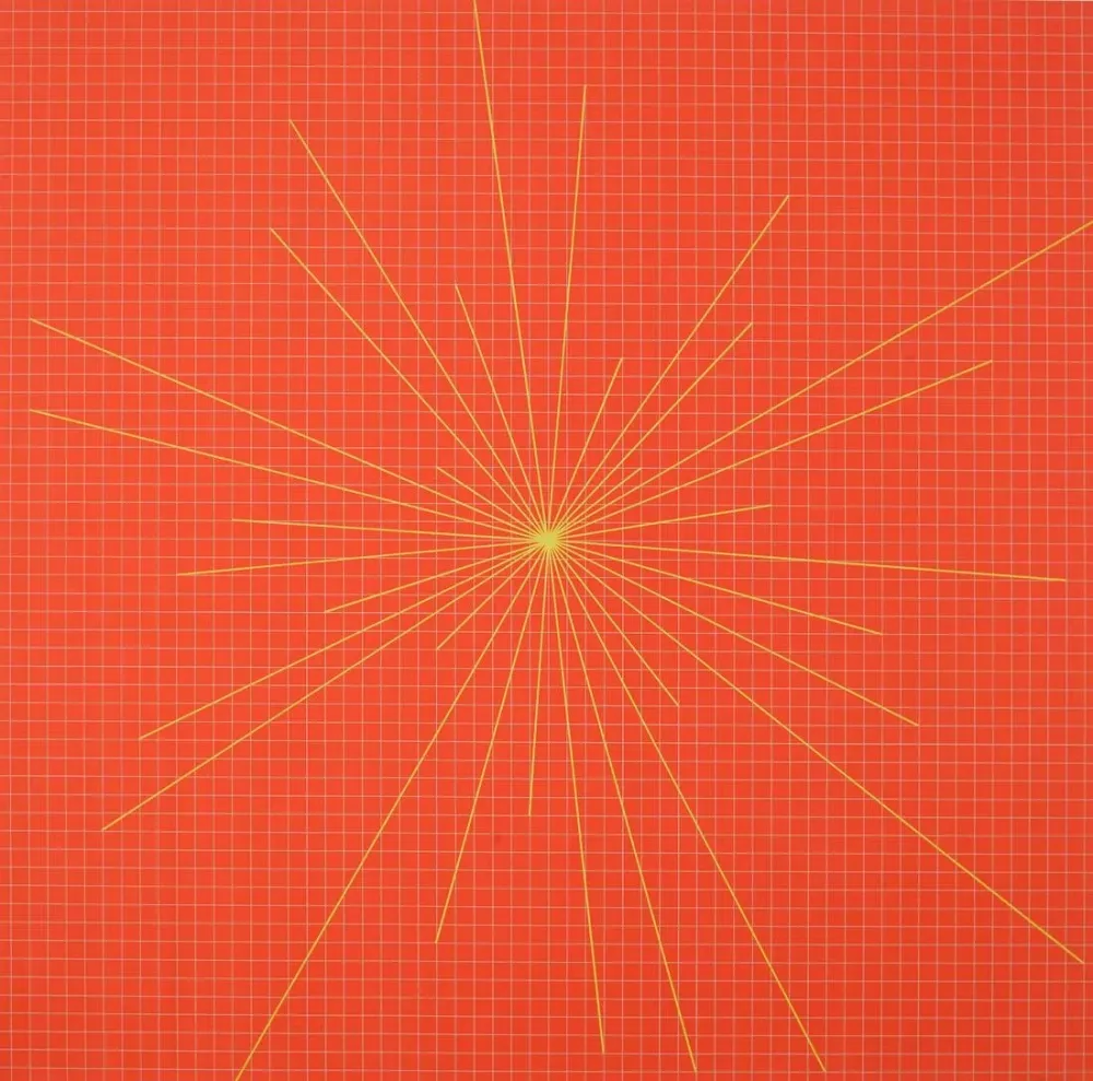 Сериграфия Lewitt - Untitled #5