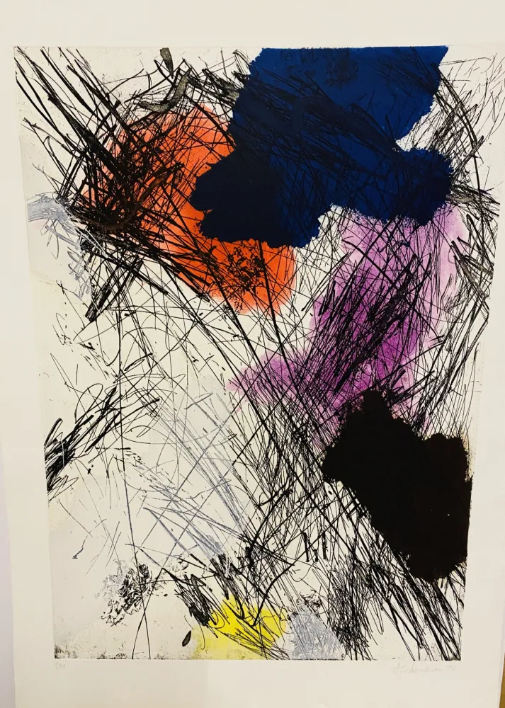 Акватинта Liberman - Ohne Titel