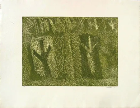 Гравюра Licata - Sans titre