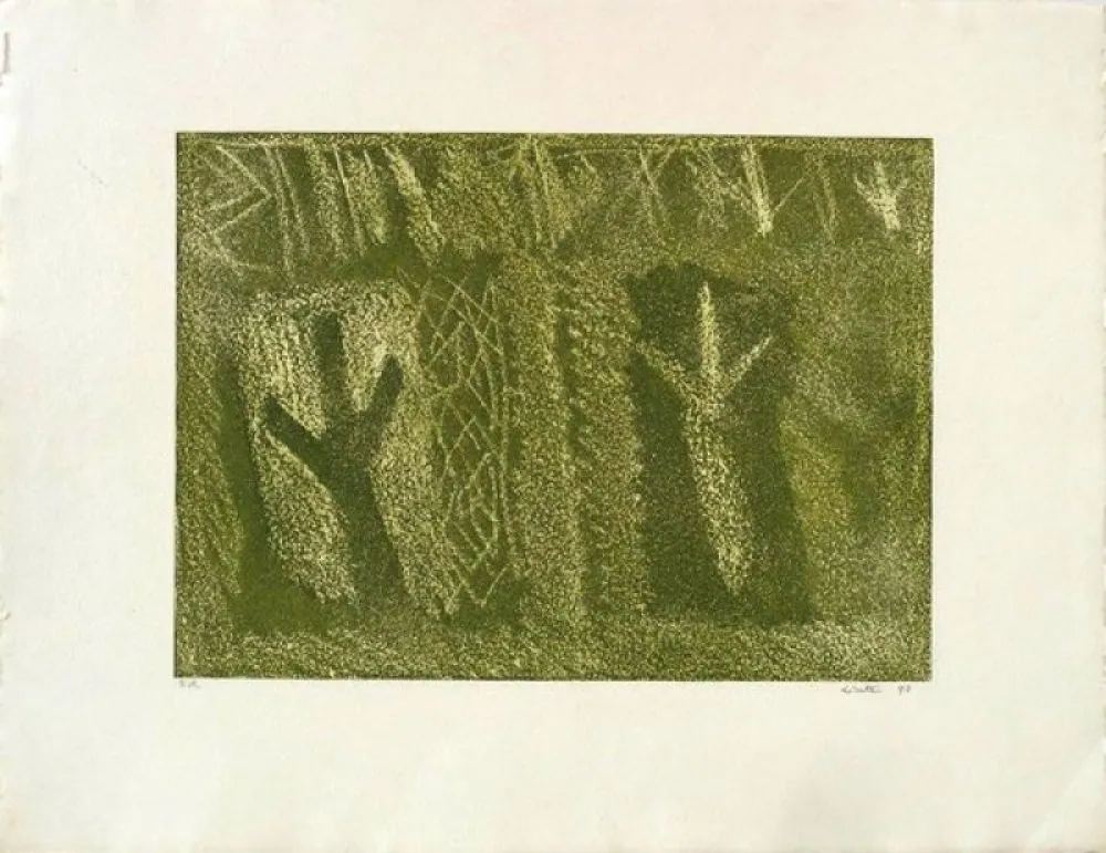 Литография Licata - Sans Titre