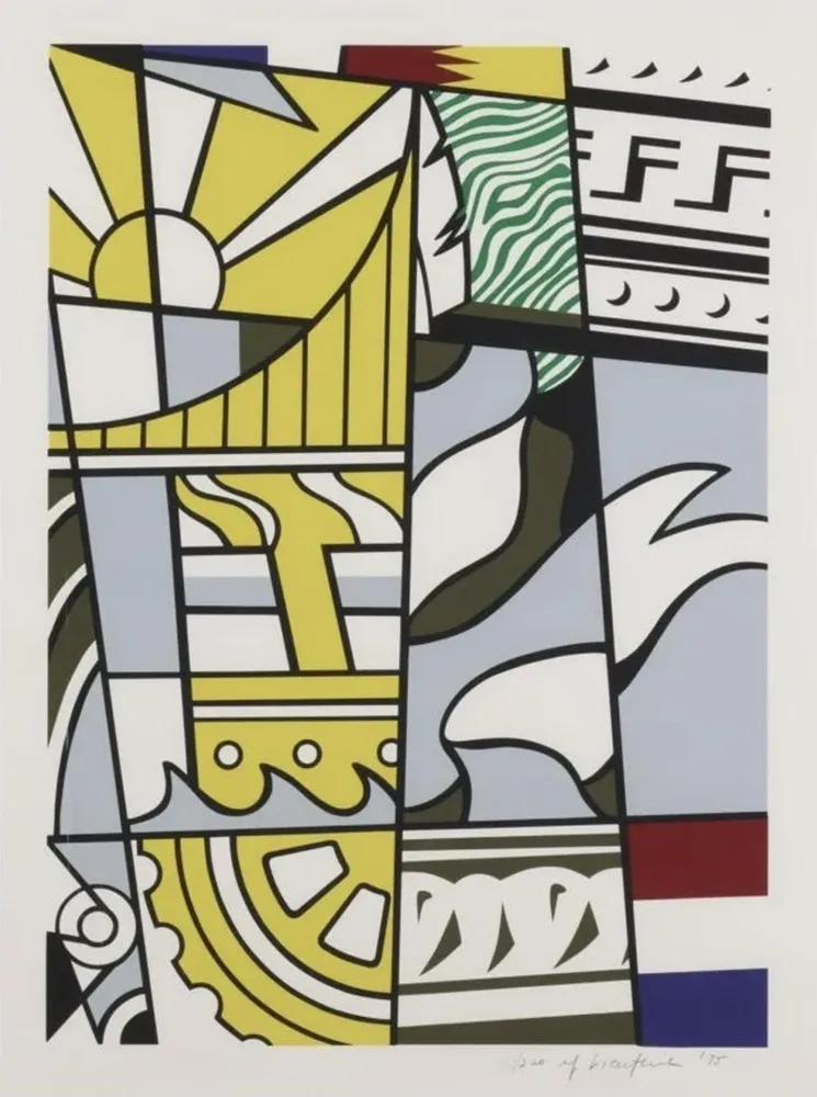 Многоэкземплярное Произведение Lichtenstein - Bicentennial Print