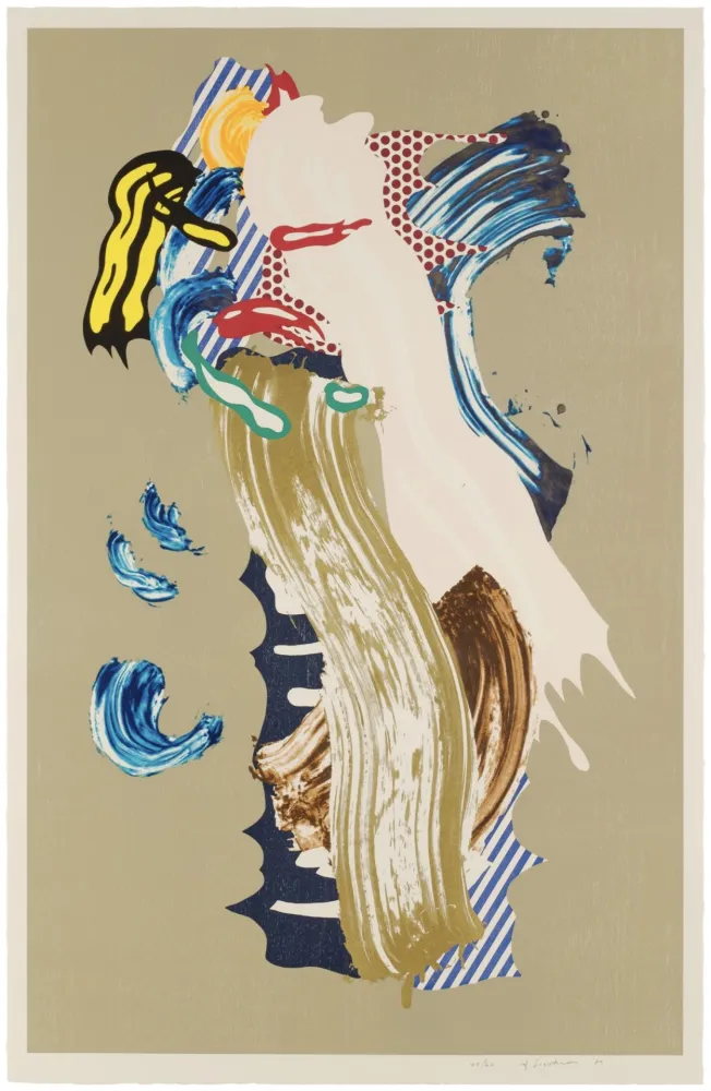 Литография Lichtenstein - Blonde
