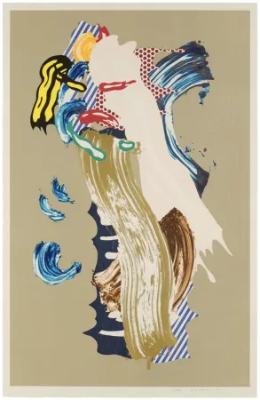 Литография Lichtenstein - Blonde