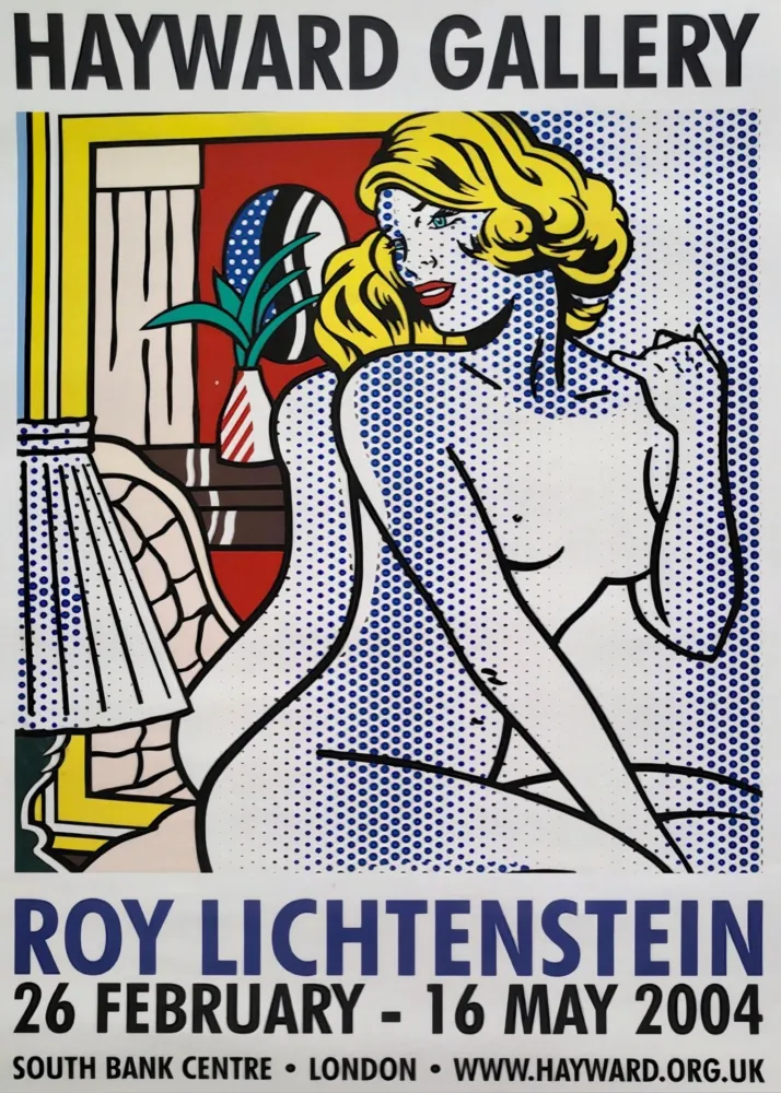 Гашение Lichtenstein - Blue Nude