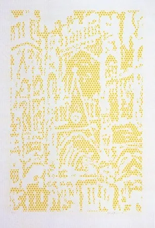 Литография Lichtenstein - Cathedral I