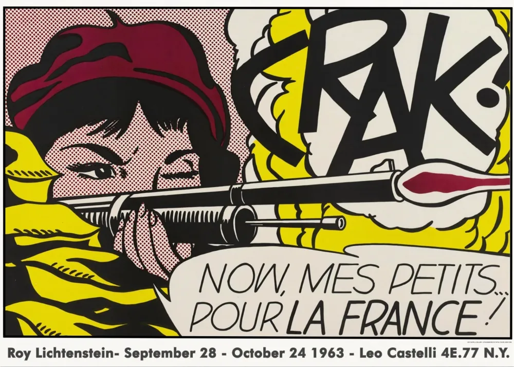 Гашение Lichtenstein - Crak France