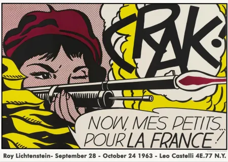 Гашение Lichtenstein - Crak France