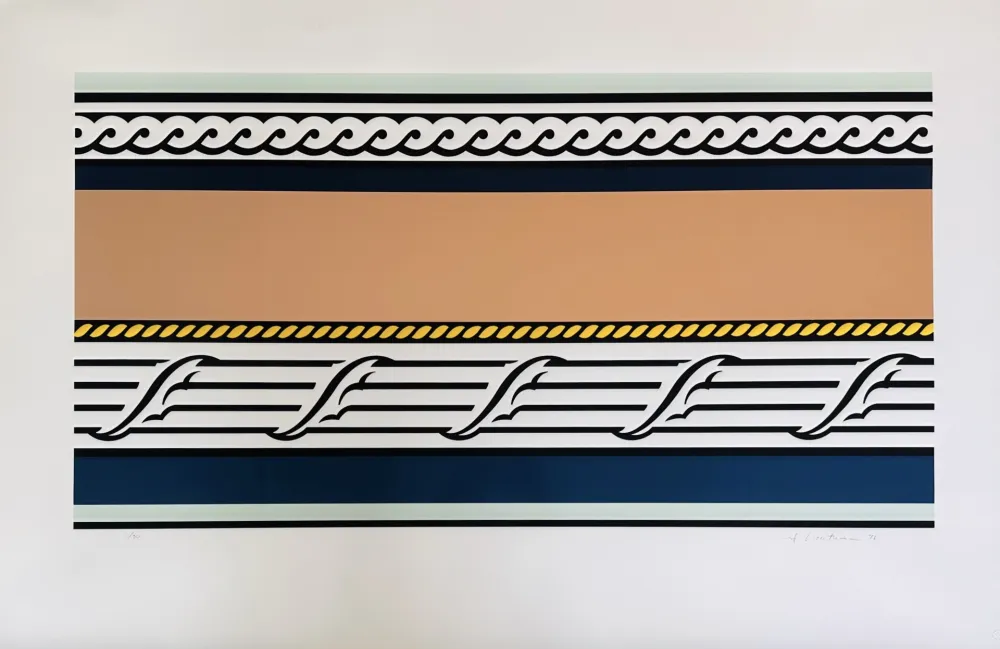 Многоэкземплярное Произведение Lichtenstein - Entablature IV (141)