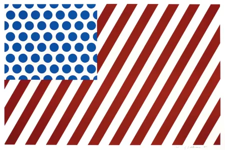 Сериграфия Lichtenstein - Forms in Space (C.217)