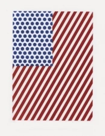 Офорт И Аквитанта Lichtenstein - From la nouvelle chute de l'amerique