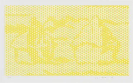 Литография Lichtenstein - Haystack #1