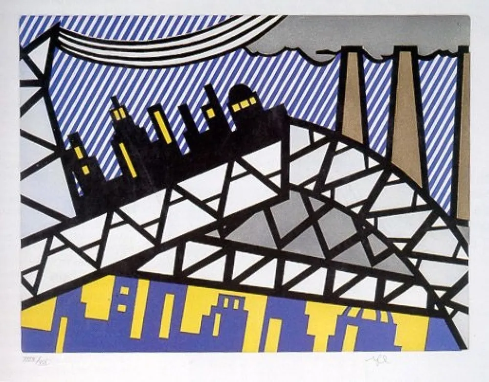 Офорт И Аквитанта Lichtenstein - Illustration for 