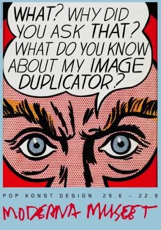 Сериграфия Lichtenstein - Image Duplicator