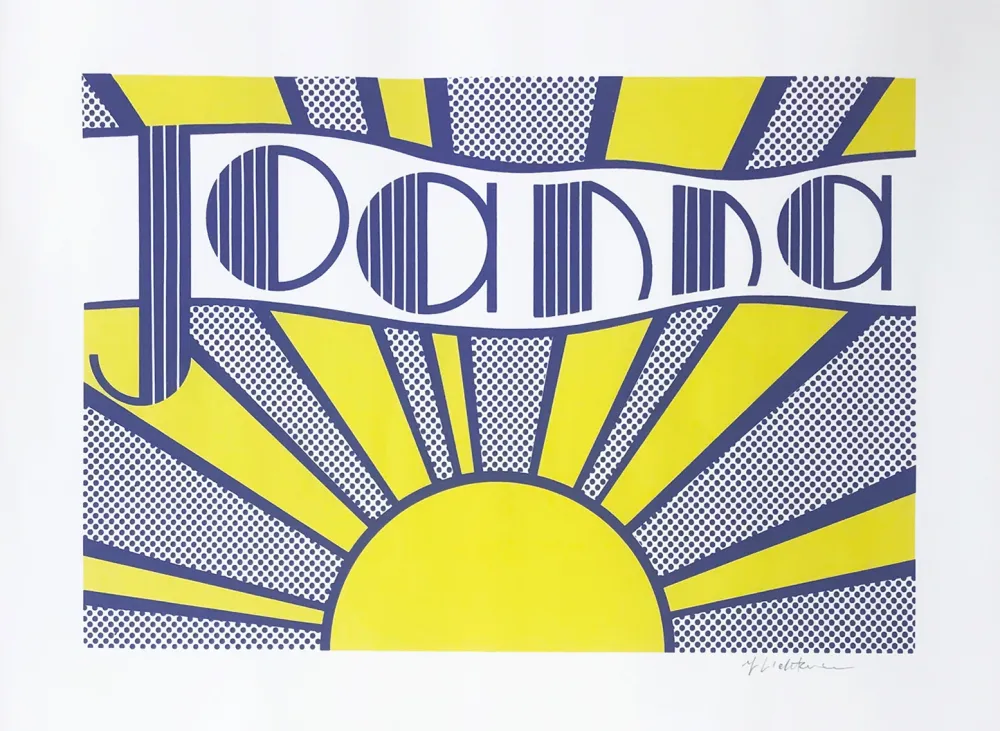 Литография Lichtenstein - Joanna (C. III.24)