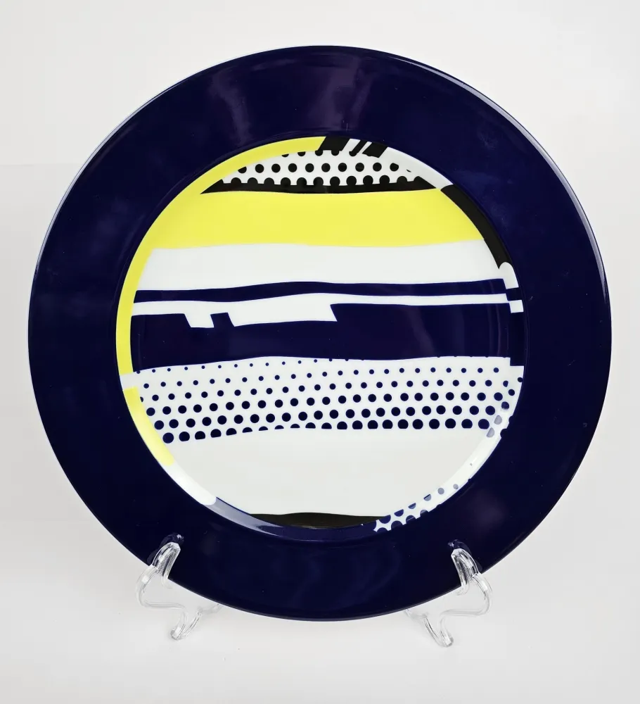 Многоэкземплярное Произведение Lichtenstein - Künstlerplatzteller