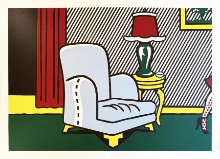 Гравюра На Дереве Lichtenstein - La Sortie from the Interior Series