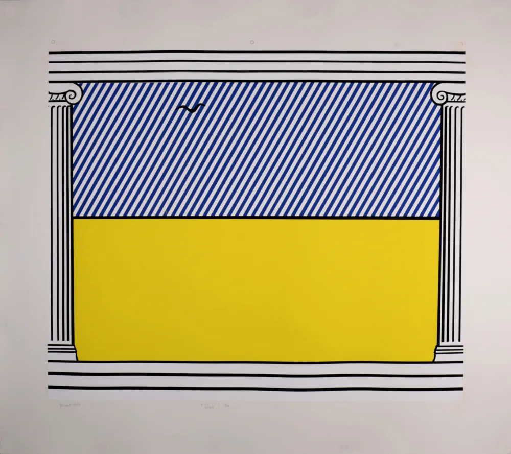 Сериграфия Lichtenstein - Liberté, 1990