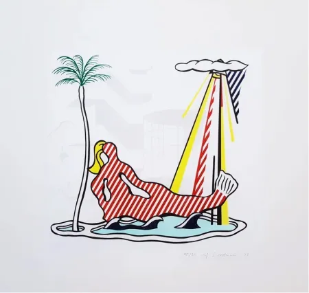 Литография Lichtenstein - Mermaid C.158