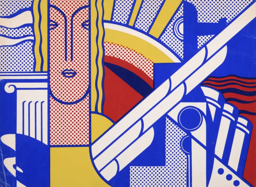 Сериграфия Lichtenstein - Modern Art Poster, 1967