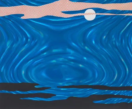 Сериграфия Lichtenstein - Moonscape