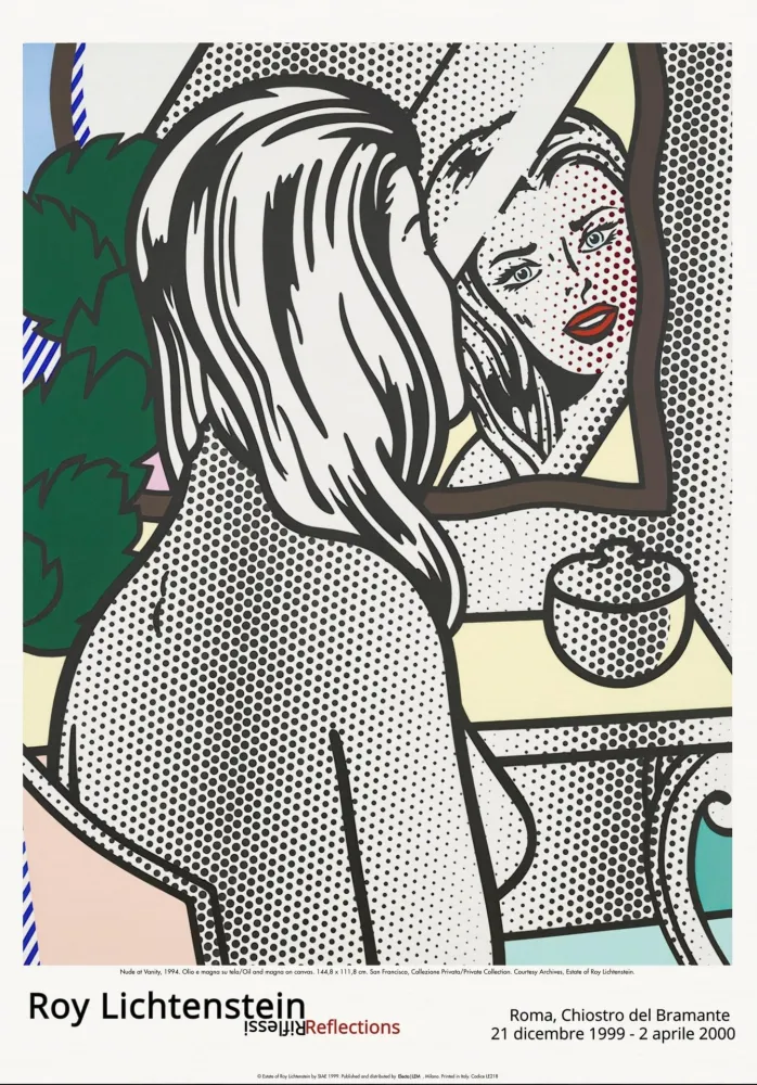 Гашение Lichtenstein - Nude at Vanity 