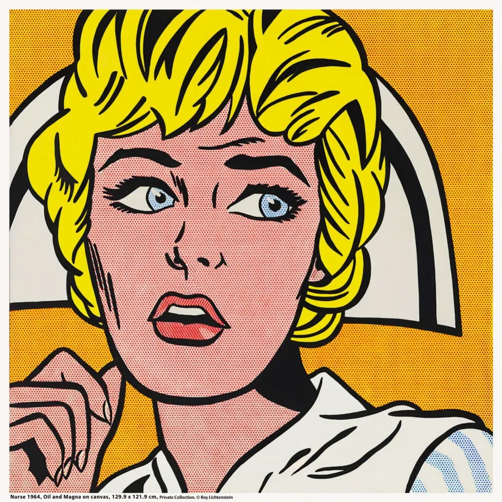 Сериграфия Lichtenstein - Nurse