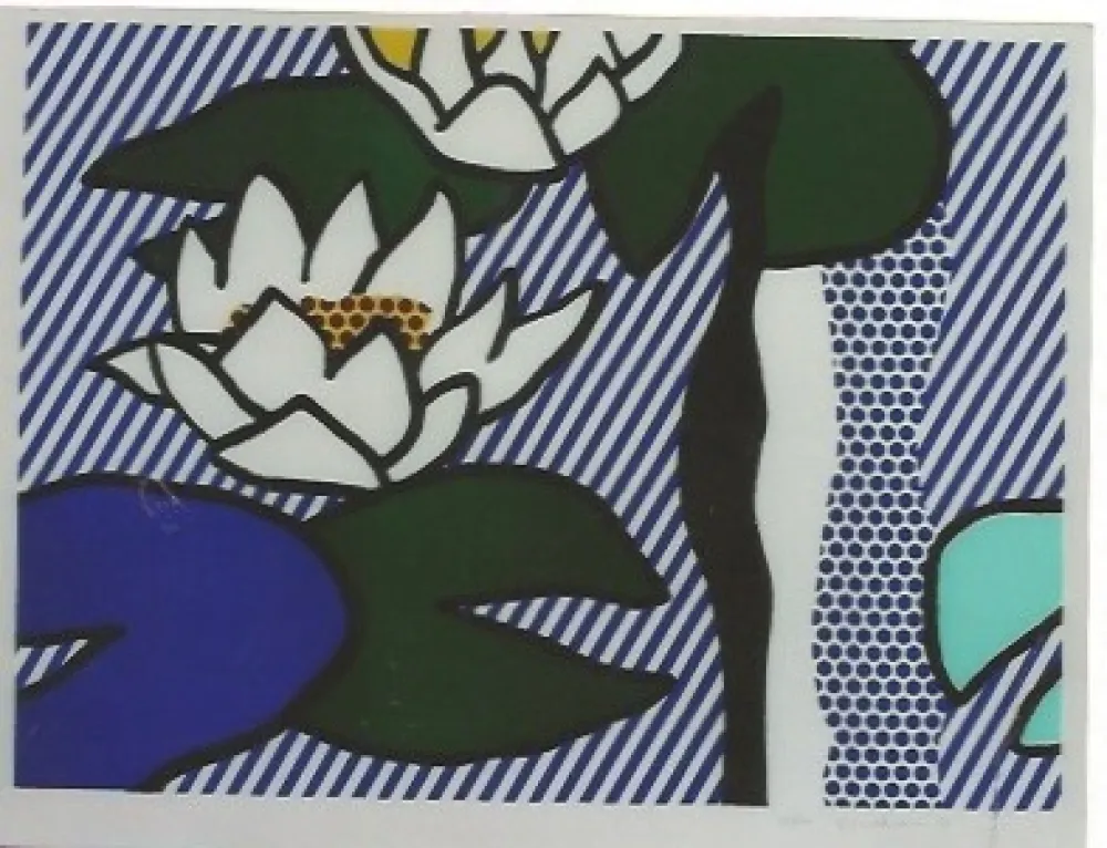 Литография Lichtenstein - Nympheas - Water Lilies