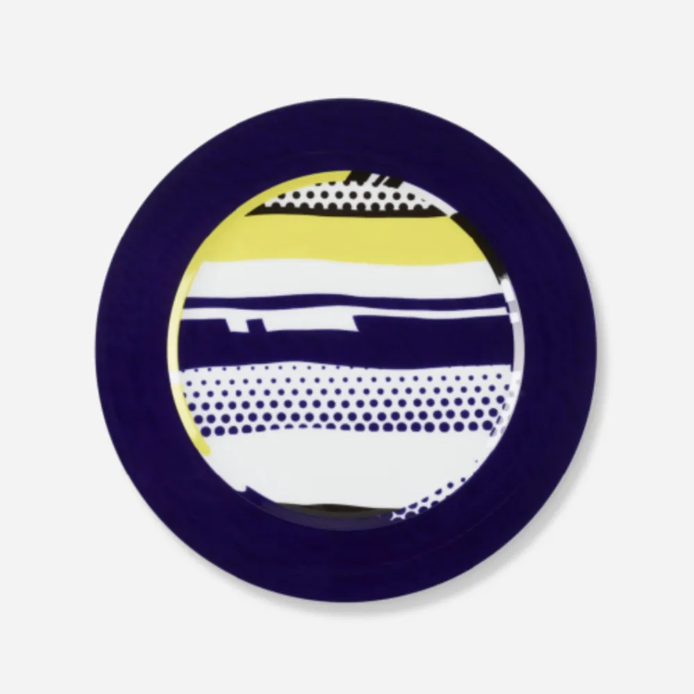 Многоэкземплярное Произведение Lichtenstein - Service plate