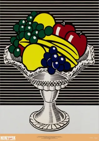 Гашение Lichtenstein - Still Life with Crystal Bowl 