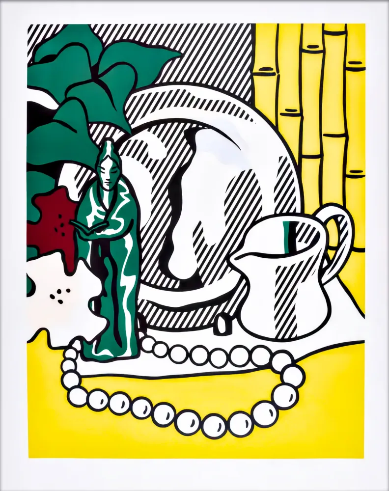 Сериграфия Lichtenstein - Still Life with Figurine 